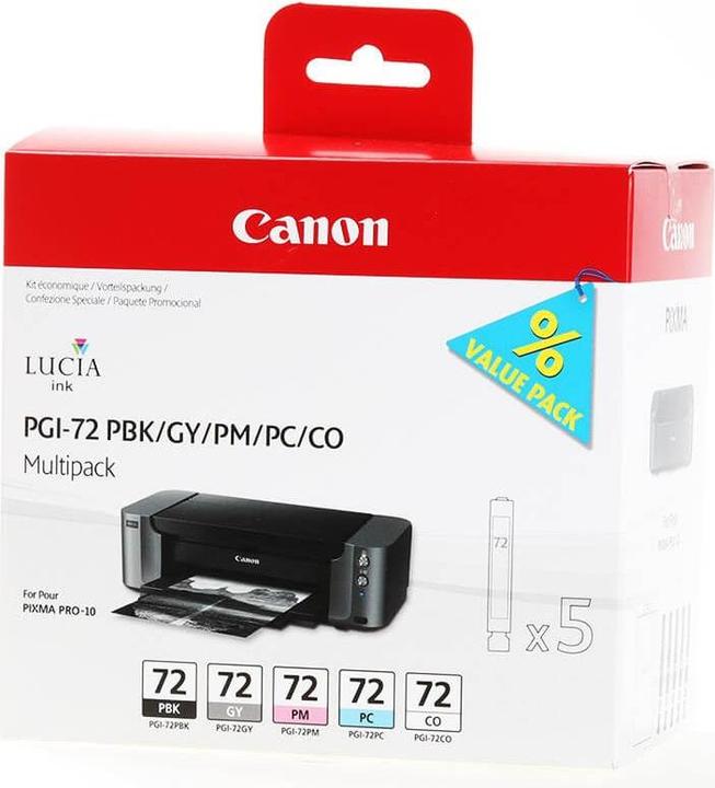 Image du produit Canon Pgi-72 (CO, GY, PBK, PC, PM)