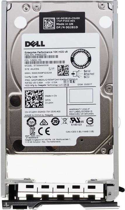 Produktbild Dell HD 1200GB, SAS 12Gbps 10krpm (1.20 TB, 2.5")