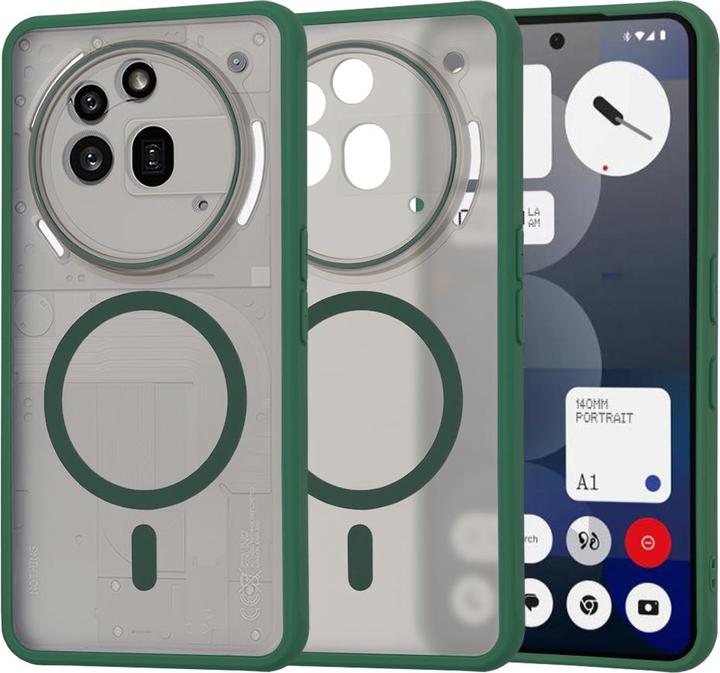 Produktbild Techsuit - HaloFrost MagSafe Series - Nothing Phone (3a) Pro - Midnight Green (Nothing Phone (3a) Pro)