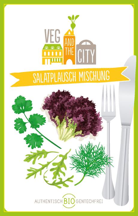Produktbild VEG and the City Samenmischung Salatplausch (Gemüsesamen)