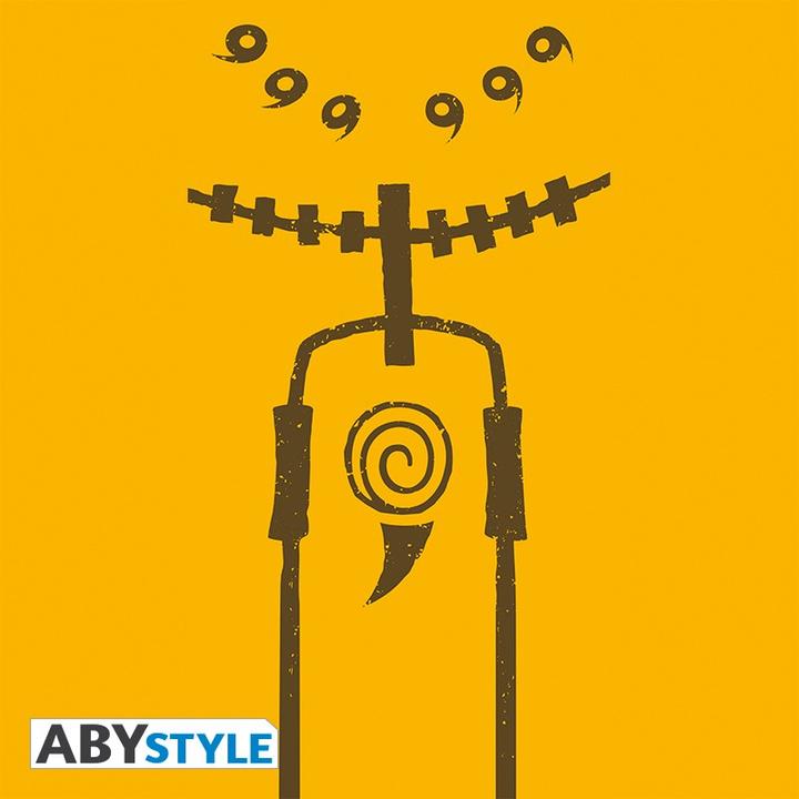 Actual product image ABYstyle NARUTO SHIPPUDEN - Tshirt Chakra Mode man SS yellow - premium (L)
