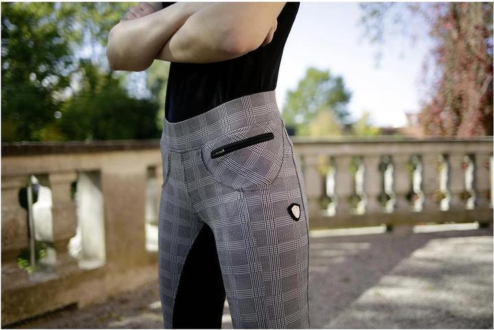 Actual product image Covalliero Riding leggings Superba Glencheck check (W34/L36)