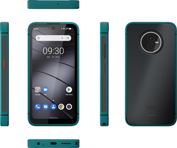 Image du produit Gigaset GX4 Outdoor (64 Go, Petrol, 6.10", Double SIM, 48 Mpx, 4G)