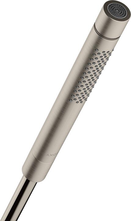 Produktbild hansgrohe HG Stabhandbrause AXOR STEEL DN 15 Edelstahl-Optik (2 Strahlarten, 16 l/min)