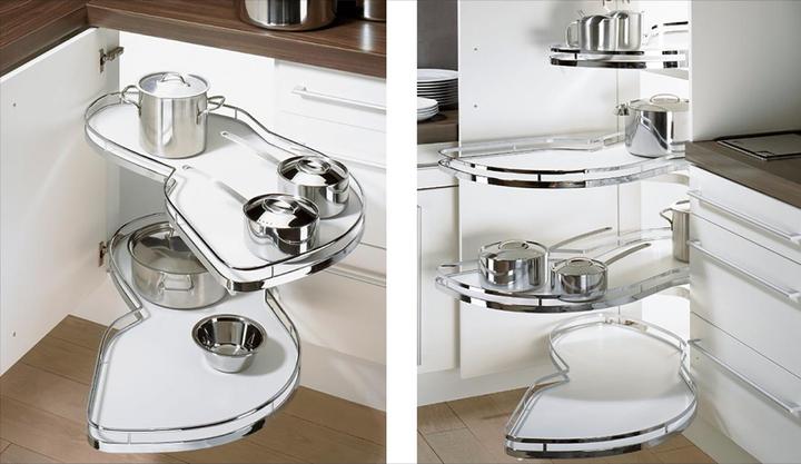 Produktbild Hettich Eckschrank-Schwenkbeschläge LeMans II Arena CLASSIC (1 Stk.)