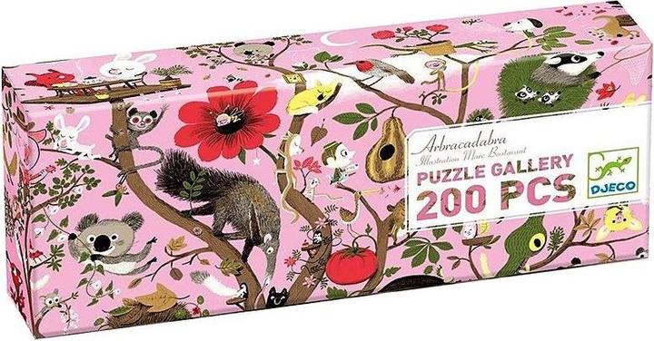 Actual product image Djeco Gallery Puzzle Arbracadabra 200 pezzi (200 pieces)