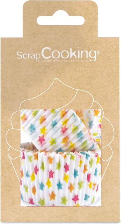 Image du produit ScrapCooking Papierförmchen Sterne 40Stk. (5 cm)