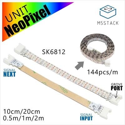 Actual product image M5Stack SK6812 RGB LED Flex-strip 50 cm