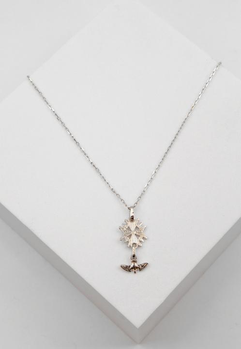 Image du produit Muau Croix huguenote (Or blanc 750/18K)