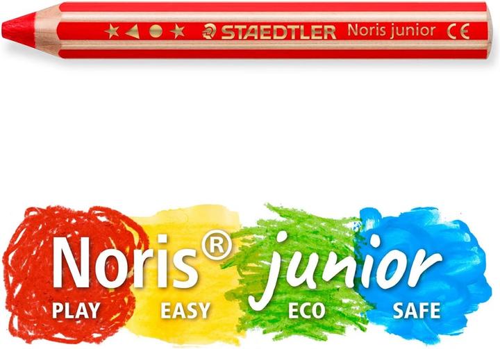 Productafbeelding Staedtler Krijt Noris jun 18ST (Veelkleurig, 18 x)