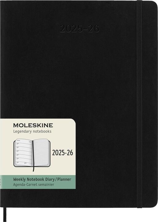 Image du produit Moleskine Agenda scolaire Soft Cover (19 x 25 cm, Anglais)
