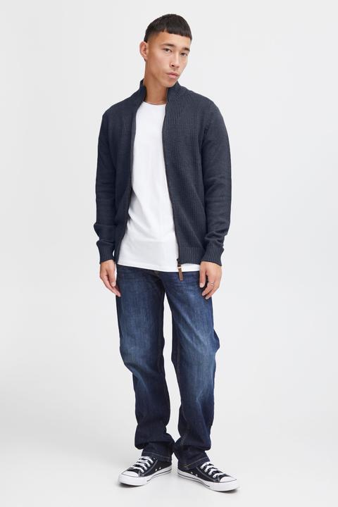Immagine prodotto Solid Tristian Cardigan Maglione Maglia Con Bottoni Da Uomo Con Collo Alto Stampa (XXL)