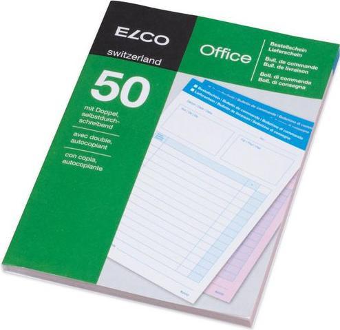 Immagine prodotto Elco Blocco copie bolla di consegna/bollettino d'ordine A5 4 lingue 2x50 fogli (50 x)