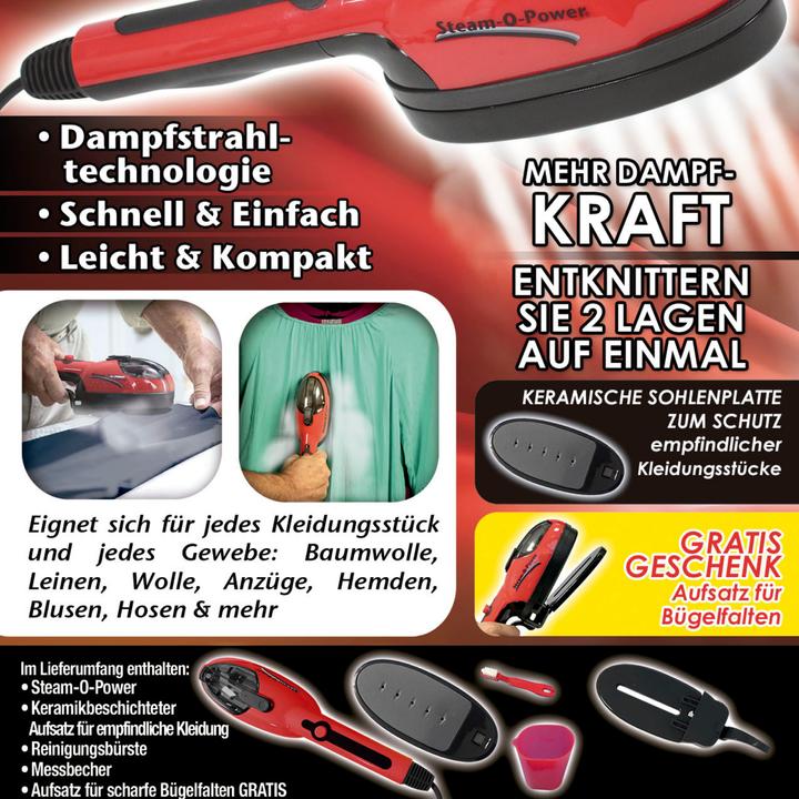 Produktbild Lipo Steam-O-Power (770 W, 15 g/min)