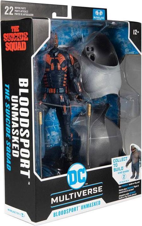 Actual product image McFarlane Suicide Squad: Bloodsport (Unmasked) - Build A