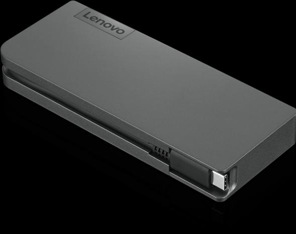 Actual product image Lenovo Travel Hub (USB-C, 8 Ports)