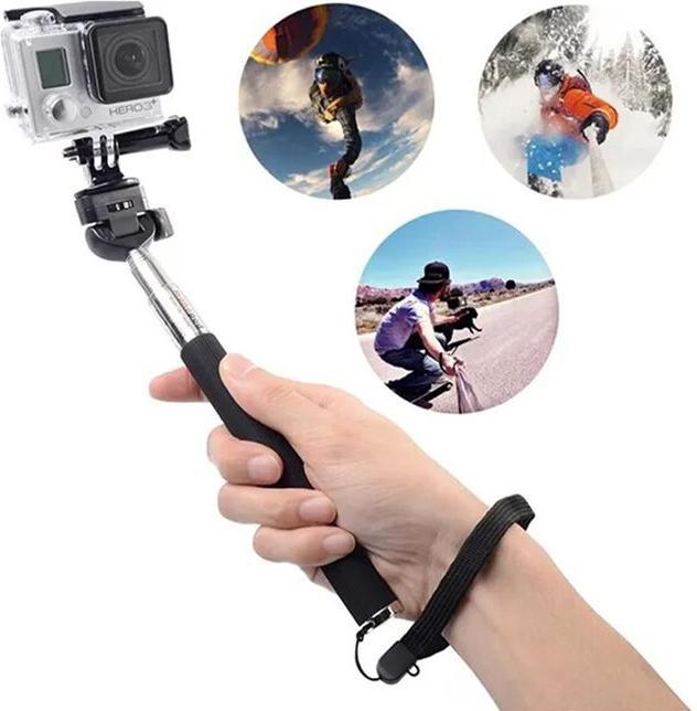 Immagine prodotto Hermex Bastone per selfie monopiede con adattatore per GoPro e Xiaomi Yi Cam