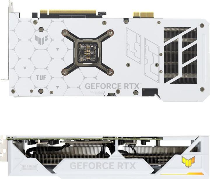 Actual product image ASUS TUF-RTX4070TIS-O16G-BTF-WHITE only BTF compatible (16 GB)