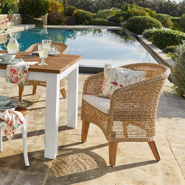 Produktbild Loberon Sessel Redcliffe braun/creme