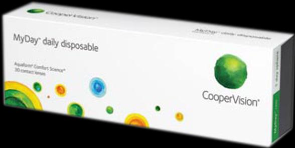 Actual product image MyDay Daily Disposables (30 Piece, Daily lens, Spherical)