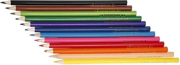 Produktbild Creativ Company Driehoekige Kleurpotloden - Basiskleuren, 288st. (Sortierte Farben, 288 x)