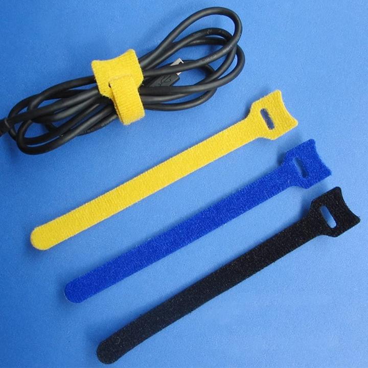 Image du produit Techly 109528 (Serre-câbles velcro, 12 mm, 10 pcs)