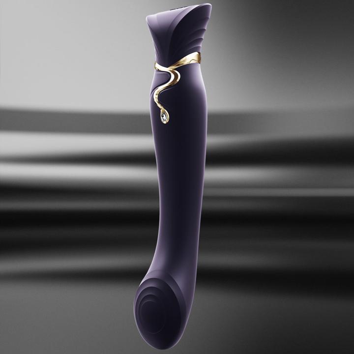 Actual product image Curve Toys Queen G-Spot PulseWave Vibrator