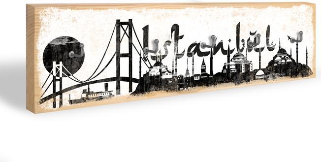 Produktbild Trenddeko Istanbul Skyline (40 x 10 cm)