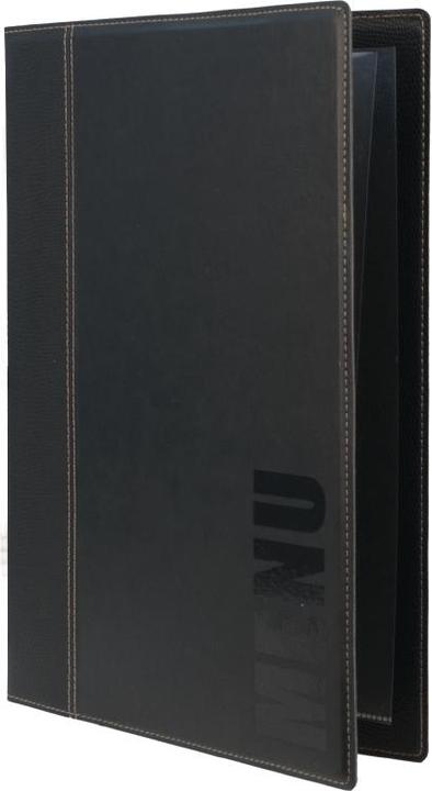 Produktbild Securit Speisekarten-Mappe TRENDY, A4, schwarz