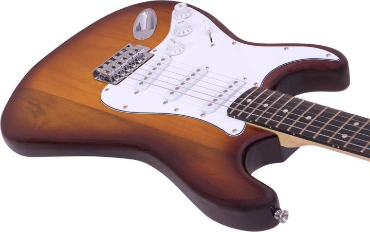 Dimavery ST-203 electric guitar LH, sunburst (Electric guitar)