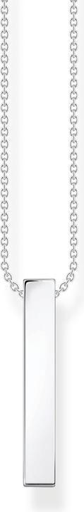 Immagine prodotto Thomas Sabo Catena pietre nere argento (Argento 925, 40 - 45 cm)