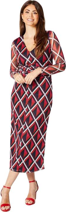Principles Midikleid Geraffte Front