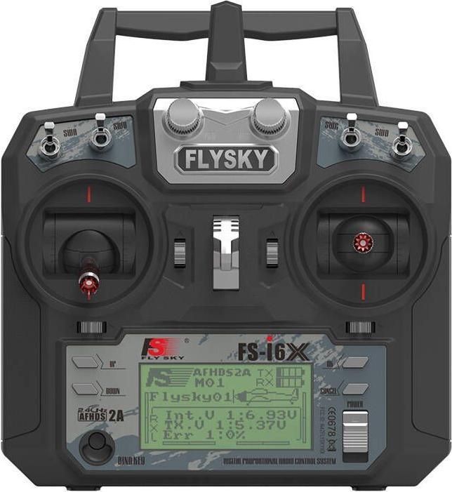 Immagine prodotto Flysky Set trasmettitore + ricevitore, FS-i6x + A10B