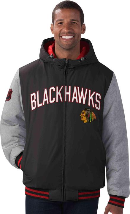 G-III Chicago Blackhawks Cold Front Jacket