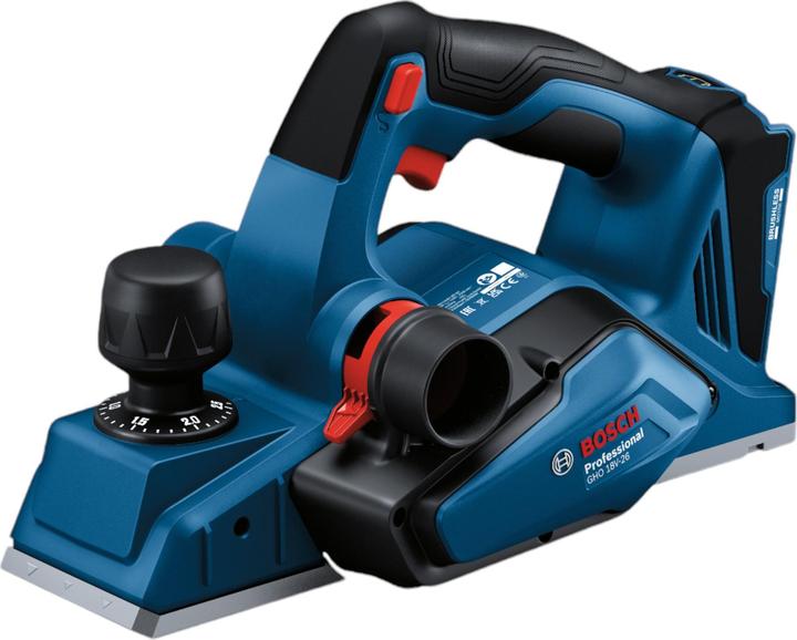 Bosch Professional Rabot sans fil GHO 18V-26, L-BOXX 238