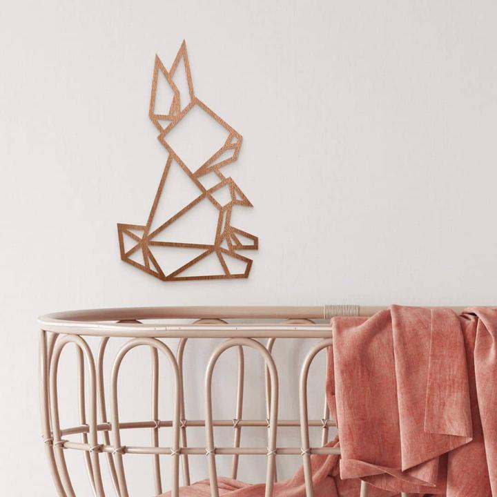 Image du produit Trenddeko Lapin en origami (17 x 30 cm)