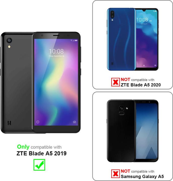 Image du produit Cadorabo Coque pour ZTE Blade A5 2019 universel avec Clip (ZTE Blade A5)