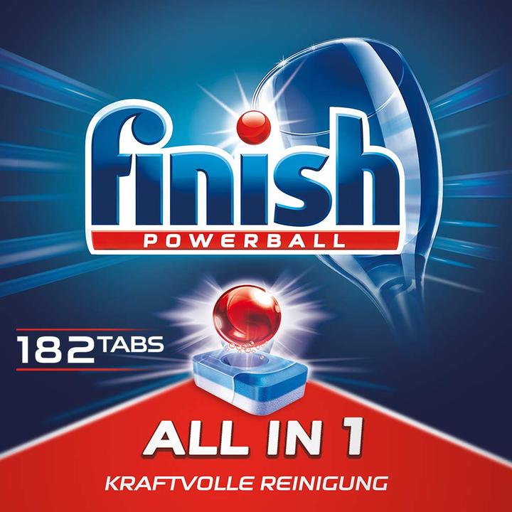 Image du produit Finish Tout en un (Tabs, 182 Cycles de lavage)