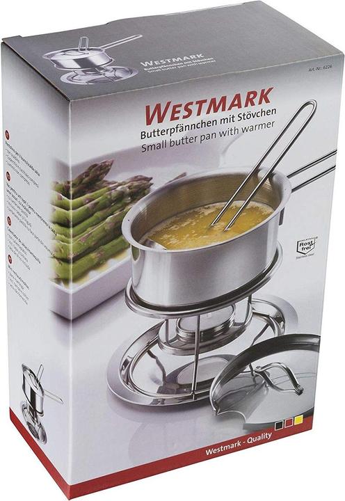 Image du produit Westmark Beurrier avec réchauffeur (Poêle à frire, Acier inoxydable)