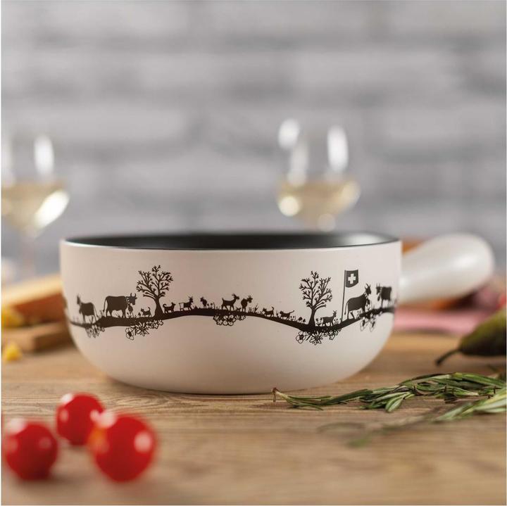 Productafbeelding Kuhn Rikon Caquelon Appenzell weiss Ø 23 cm (2.60 l)