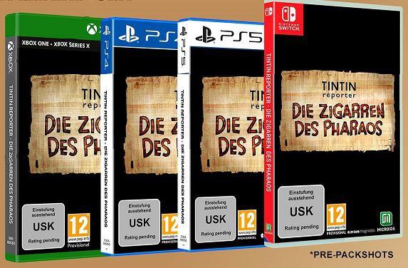 Actual product image astragon Tintin Reporter: Cigars of the Pharaoh (Xbox Series X, DE)