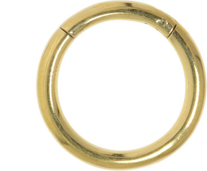 Bijouteria Septumpiercing (Chirurgenstahl 316L, PVD Beschichtung (goldfarbig))