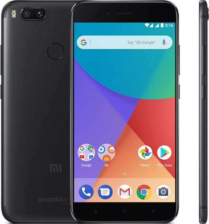 Actual product image Xiaomi Wed A1 (64 GB, Black, 5.50", Hybrid Dual SIM, 12 Mpx, 4G)