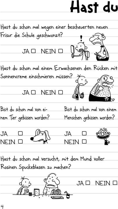 Produktbild Gregs Tagebuch Mach's wie Greg! (Deutsch, Jeff Kinney, 2011)