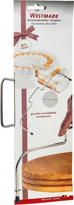 Actual product image Westmark Cake base divider "Simplex", 33x13.8x1 cm