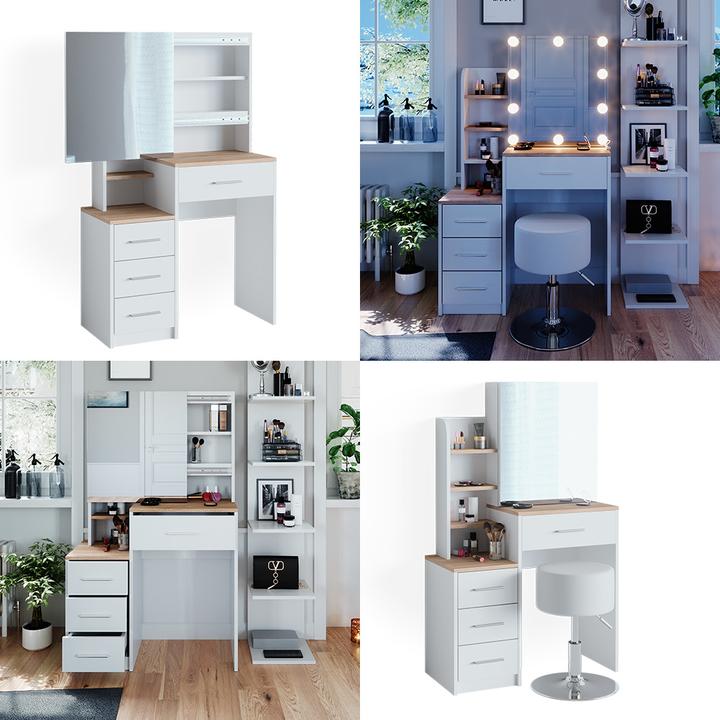Actual product image Vicco Conrada (80 x 36 x 131.5 cm)