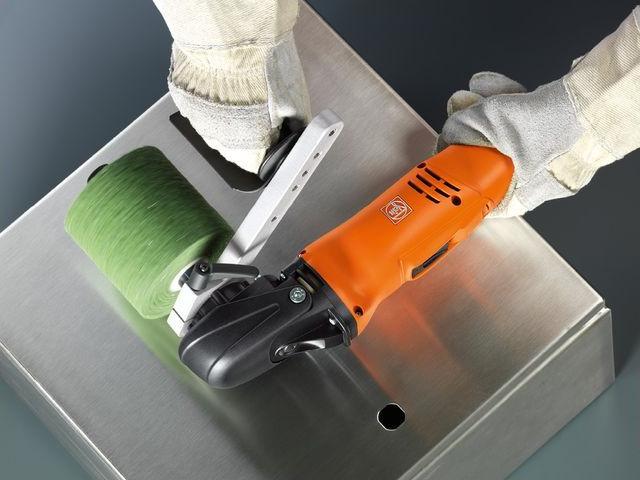 Image du produit Fein Set Start acier inoxydable WPO 14-25 E - Set polissage acier inoxydable (Polisseuse excentrique, 1200 W)
