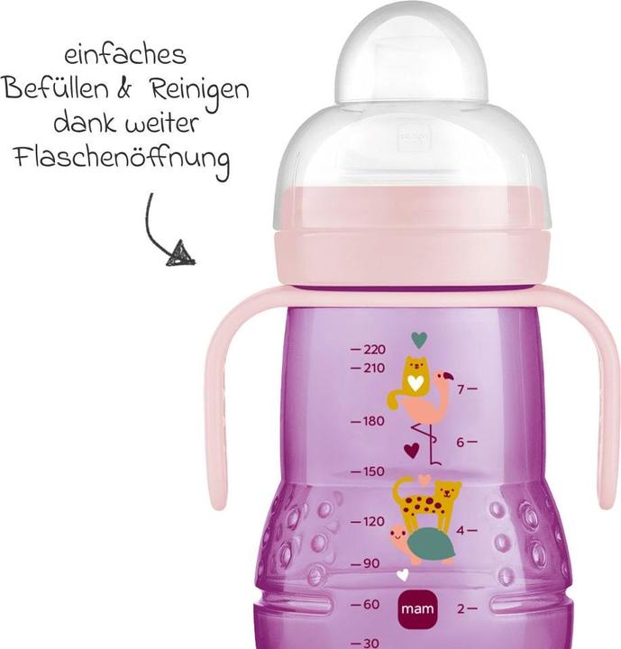 Actual product image MAM Trainer+, 220 ml, turtle (220 ml)
