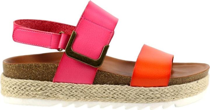 Actual product image Lunar Womens/Ladies Deanna II Sling Back Sandals (39)