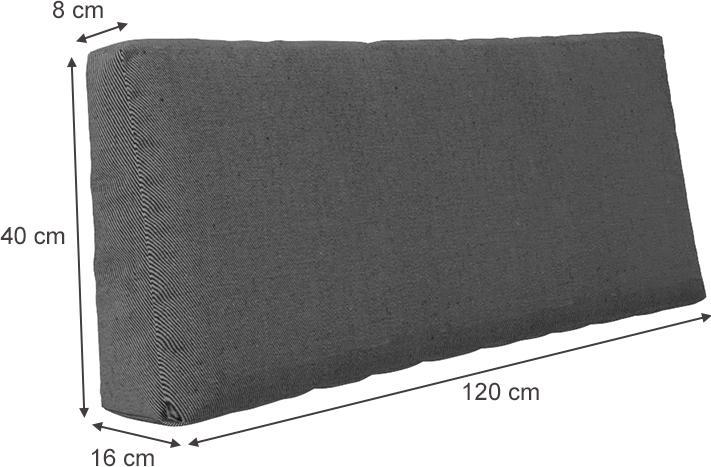 Actual product image Vicco Rückenkissen (120 x 40 x 16 cm)